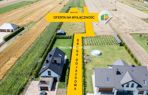Ogrodzona działka 917m2 Glinik 