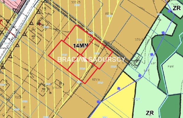 Działka budowlana w Zawadzie gm. Myślenice. 
Oferujemy do sprzedaży atrakcyjne, widokowe działki budowlane o powierzchni 700 m2