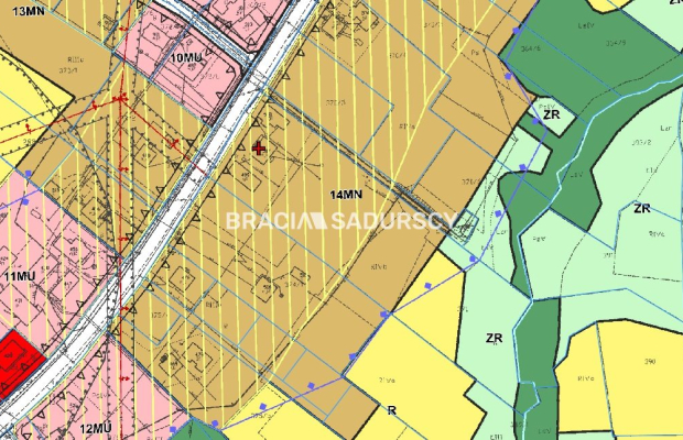 Działka budowlana w Zawadzie gm. Myślenice. 
Oferujemy do sprzedaży atrakcyjne, widokowe działki budowlane o powierzchni 700 m2