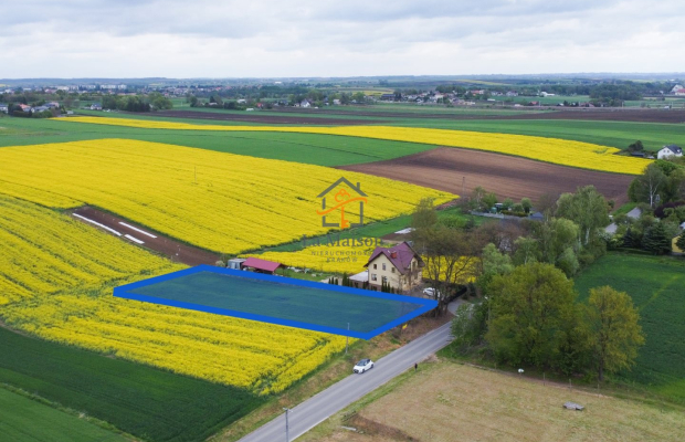 Działka inwestycyjna 2023 m² | Ratajów | 25 km od Krakowa | MPZP 
Na sprzedaż atrakcyjna działka budowlana o powierzchni 0,2023