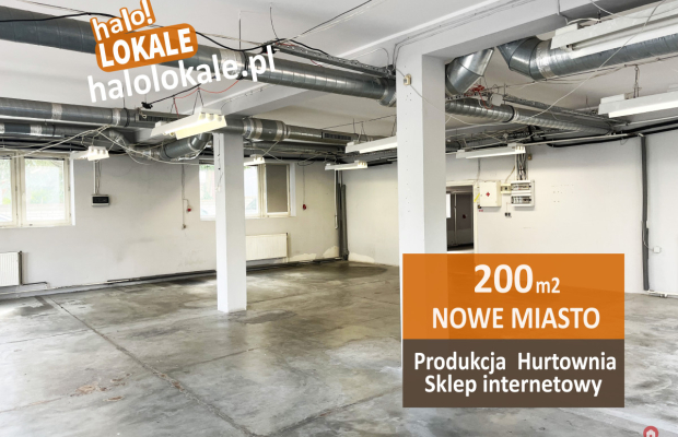 220m2 handel, produkcja, usługi
