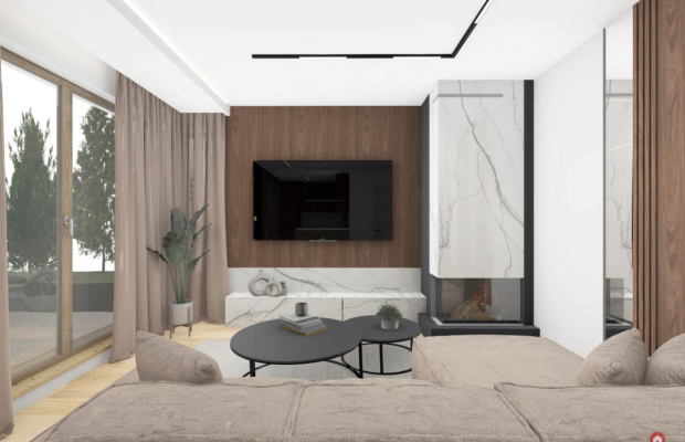 Apartament z antresolą