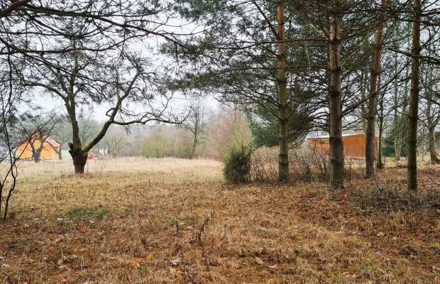 Działka 1743 m2, Pieńki