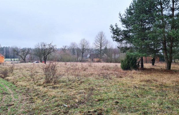 Działka 1743 m2, Pieńki