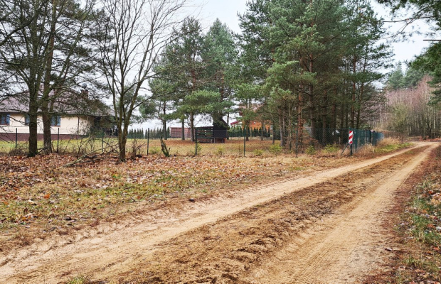 Działka 1900 m2. Pieńki