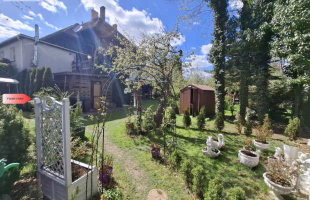 Piętro domu z ogrodem i widokiem na Karkonosze