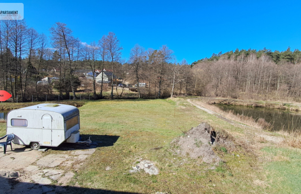Dom w budowie nad rzeką dz. 2924 m²  Natura 2000