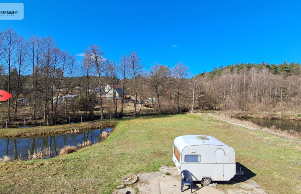 Dom w budowie nad rzeką dz. 2924 m²  Natura 2000