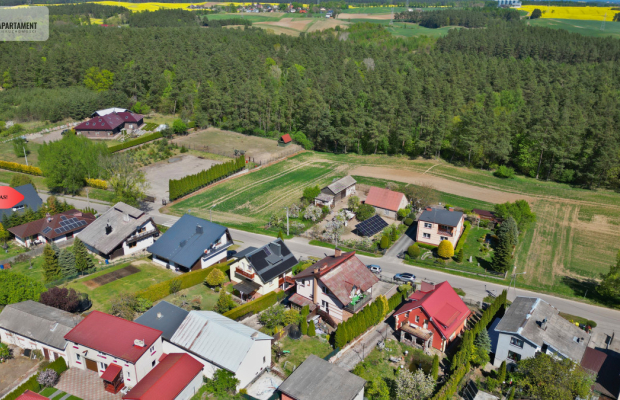 Cisza, spokój, las, na sprzedaż pół domu, ogródek
