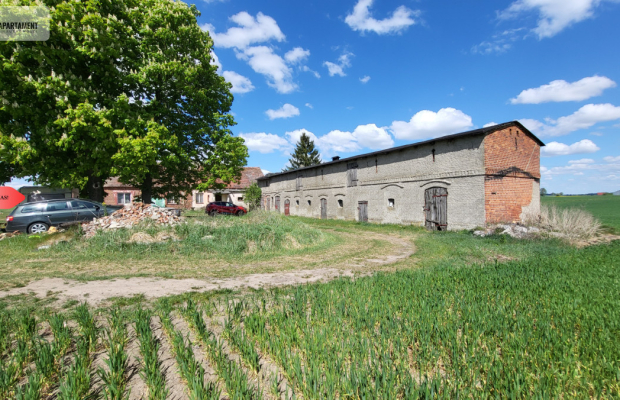 Dom, stodoła, siedlisko 2177 mkw - 20min od Nakło