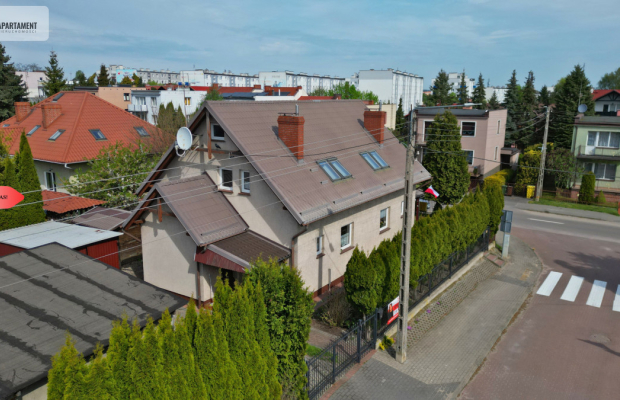 Dom blizniak, centrum, 3 pokoje, ogródek, garaż