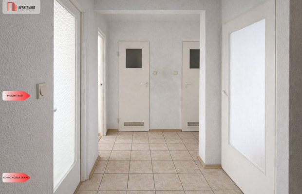 Łasin - 3 pokoje, balkon, 65 mkw, potencjał