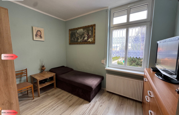 Duże 3 pokojowe mieszkanie z murowanym garażem
