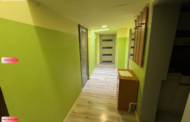 Duże 3 pokojowe mieszkanie z murowanym garażem
