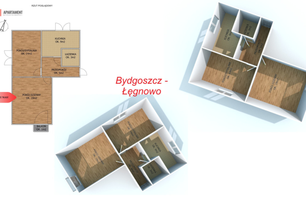 * Przestronne 2-pokojowe z własnym ogródkiem