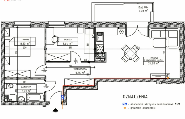 Na sprzedaż mieszkanie- rok budowy 2022
