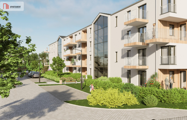 46,36 mkw, 3 pokoje, balkon, 1. piętro – Rypin