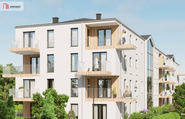 46,36 mkw, 3 pokoje, balkon, 1. piętro – Rypin