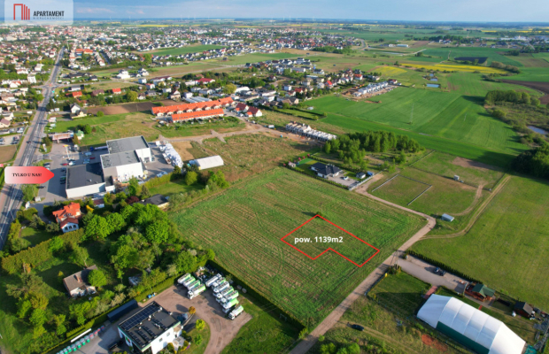 Piękna działka w Chojnicach blisko Charzyków