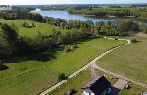 Działka na Kaszubach z widokiem na jezioro