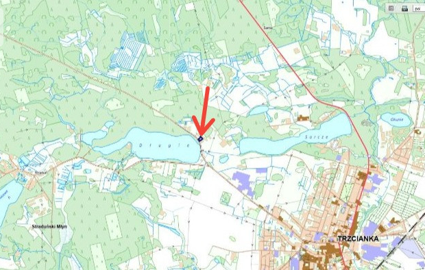 Działka 2840m² przy jeziorze LOGO-3km od Trzcianki