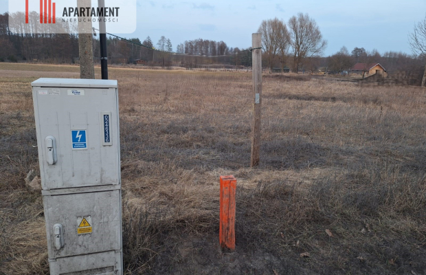 Działka z projektem przy lesie i jeziorze–Kornelin