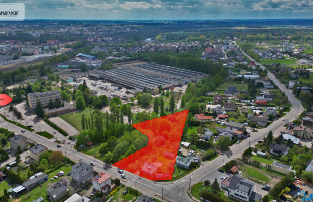 Działka inwestycyjna 4150 m² | MPZP | Starogard Gd