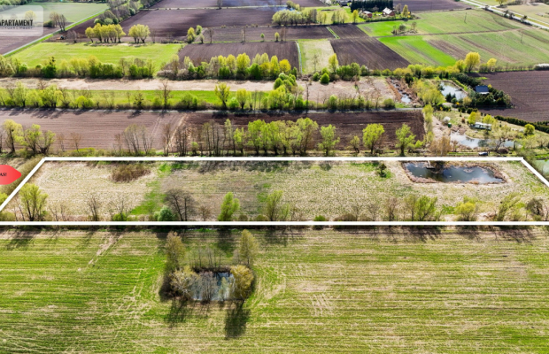 Tylko u nas! Działka 1,5ha, staw, pomost, WZ
