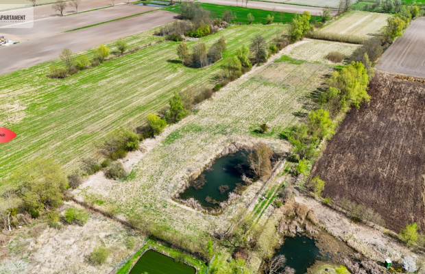 Tylko u nas! Działka 1,5ha, staw, pomost, WZ