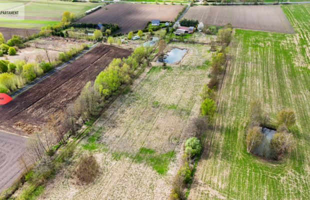 Tylko u nas! Działka 1,5ha, staw, pomost, WZ