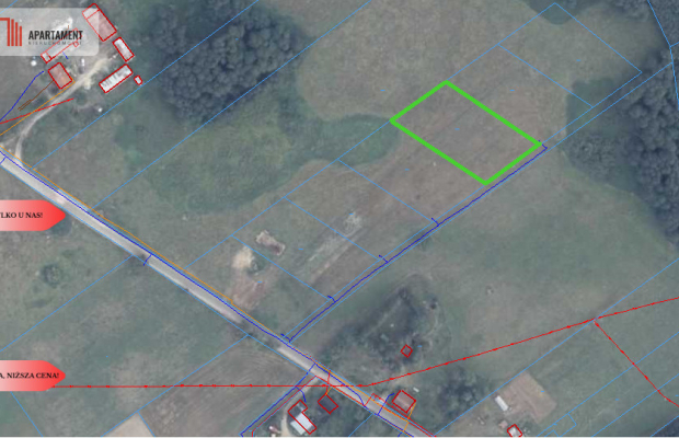 Piękna działka na Mazurach | 500m do jeziora