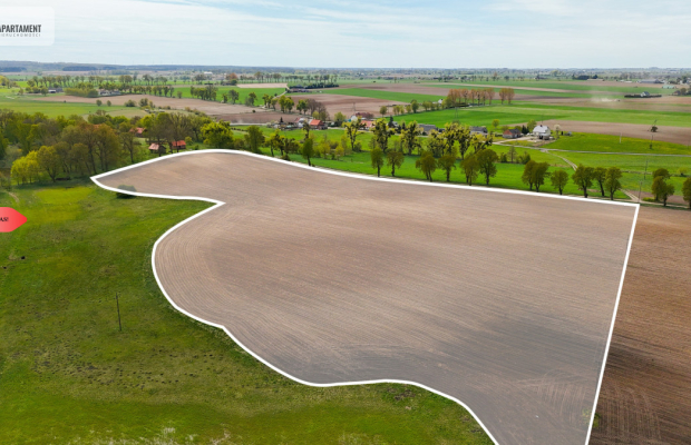 Działka rolna 1,98 ha - Tylko u nas