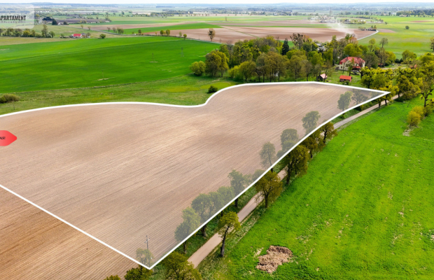 Działka rolna 1,98 ha - Tylko u nas