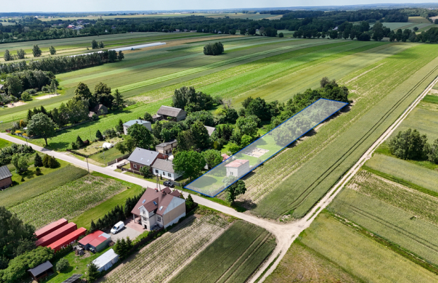 Iwanowice-Naboków | Działka z rozpoczętą budową