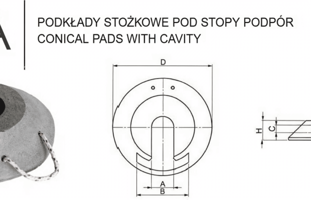 Podkład pod stopy podpór  żuraw, dźwig