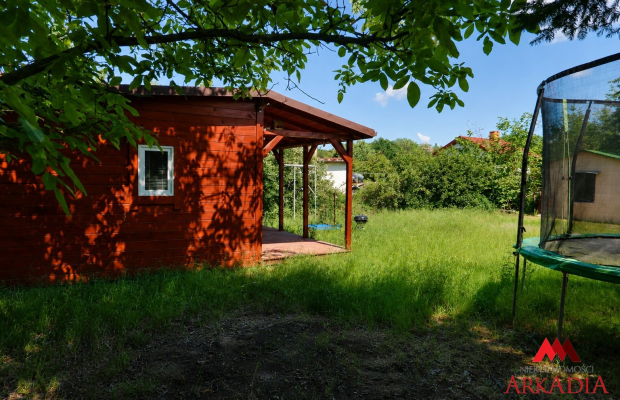 Działka Rod Wieniec Zalesie 380 m2,domek drewniany