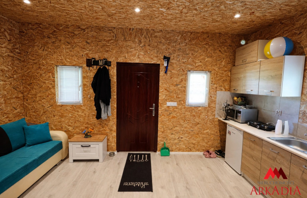 Działka Rod Wieniec Zalesie 380 m2,domek drewniany