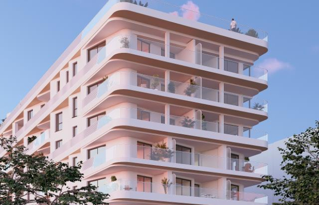 Nowoczesny apartament 100 m od morza w Villajoyosa