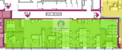 Mokotów:lokal biurowy 180,81m2 do wynajęcia