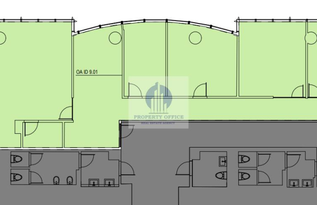 Śródmieście: lokal biurowy 392m2 do wynajęcia