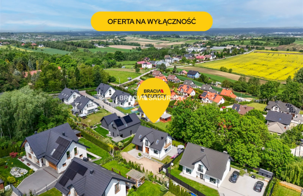 Dom z garażem w gminie Niepołomice