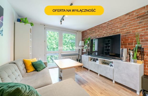 3 pok | 47,4 m² | ul. Jerzmanowskiego | Wykończone