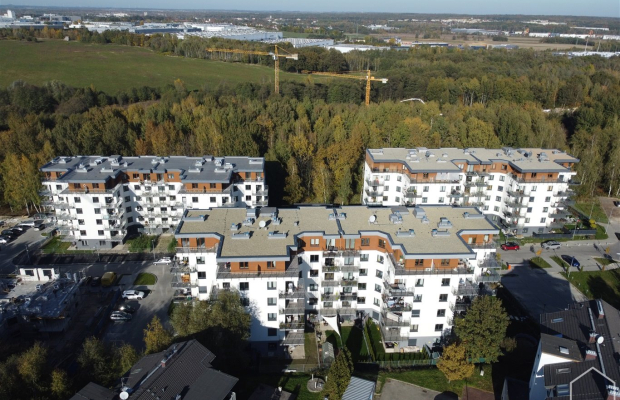 Apartament z tarasem w nowym budownictwie