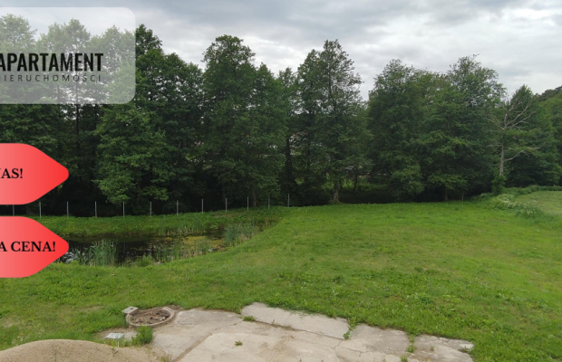 OBNIŻKA !!!Dom nad rzeką dz. 2924 m²  Natura 2000