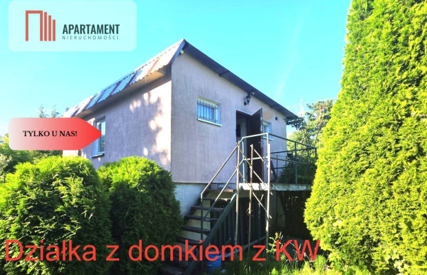 Domek 40 mkw., działka z KW, Bydgoszcz- Łęgnowo