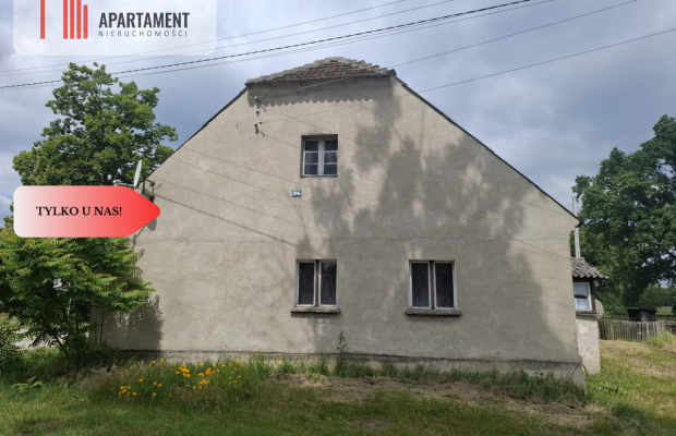 Dom na wsi +3 działki o pow.6202m2  Dolina Baryczy