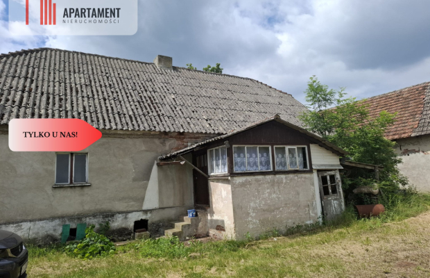 Dom na wsi +3 działki o pow.6202m2  Dolina Baryczy