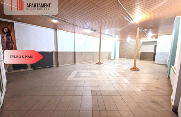 Wynajem lokal handlowo-usługowy w centrum.