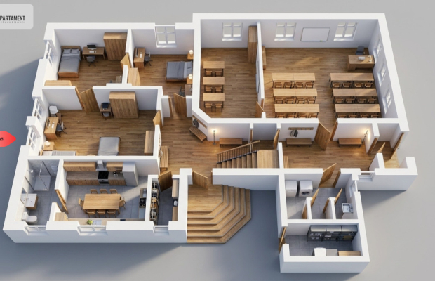 * Dom z duszą! Dawna szkoła pod usługi-Iwno 400 m2