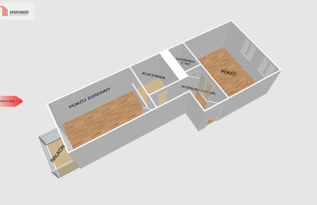 *M3 M4 Szubin 47m2, balkon, 3 piętro DO NEGOCJACJI